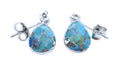Boucles d'oreilles Argent 925 'Ondée Argentée' ( au choix )