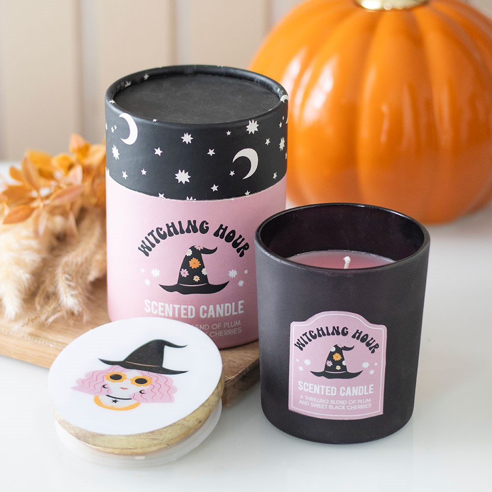 Bougie de Prune et Ceresse Noire de l’Heure des Sorcières