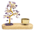 Arbre du Bonheur + Bougeoir 17cm