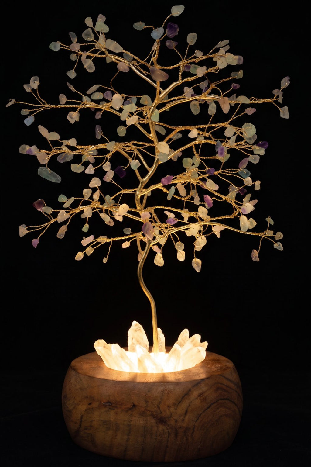 Arbre du Bonheur Lumineux 25cm