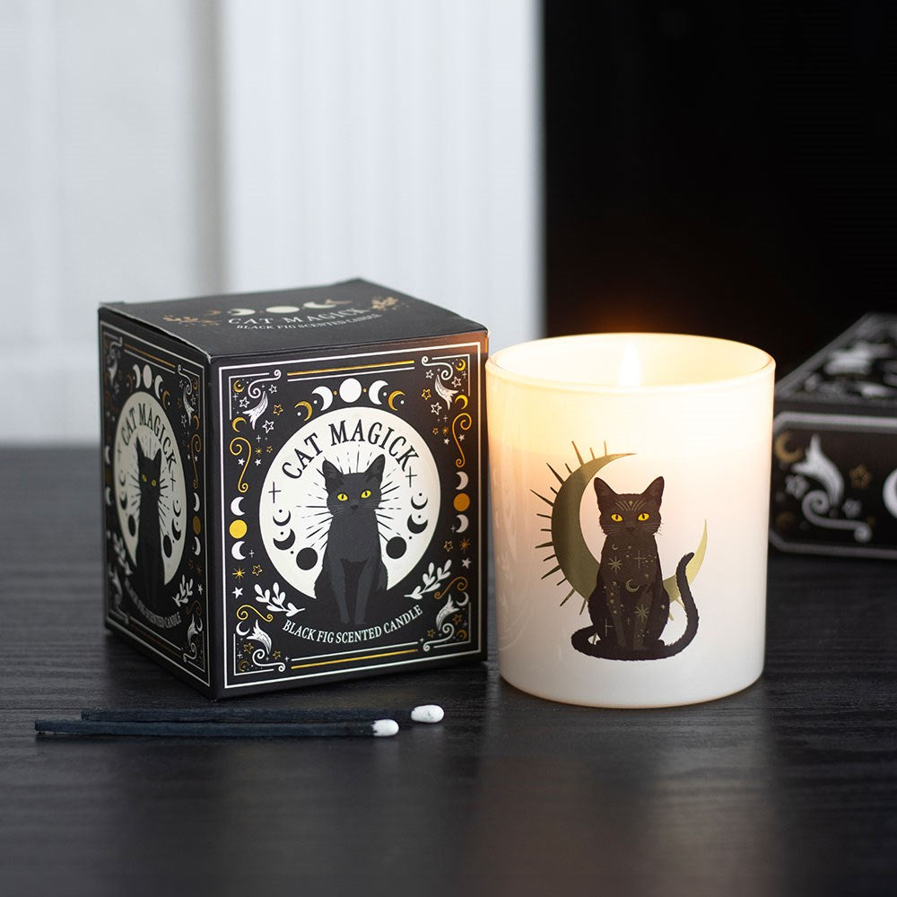 Bougie « Black Fig » de Black Cat Magick