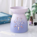 Brûleur à huile « Purple Sun » avec découpe