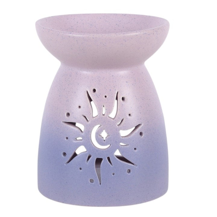 Brûleur à huile « Purple Sun » avec découpe