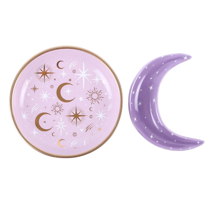 Petits plats empilables « Purple Moon » pour petits objets