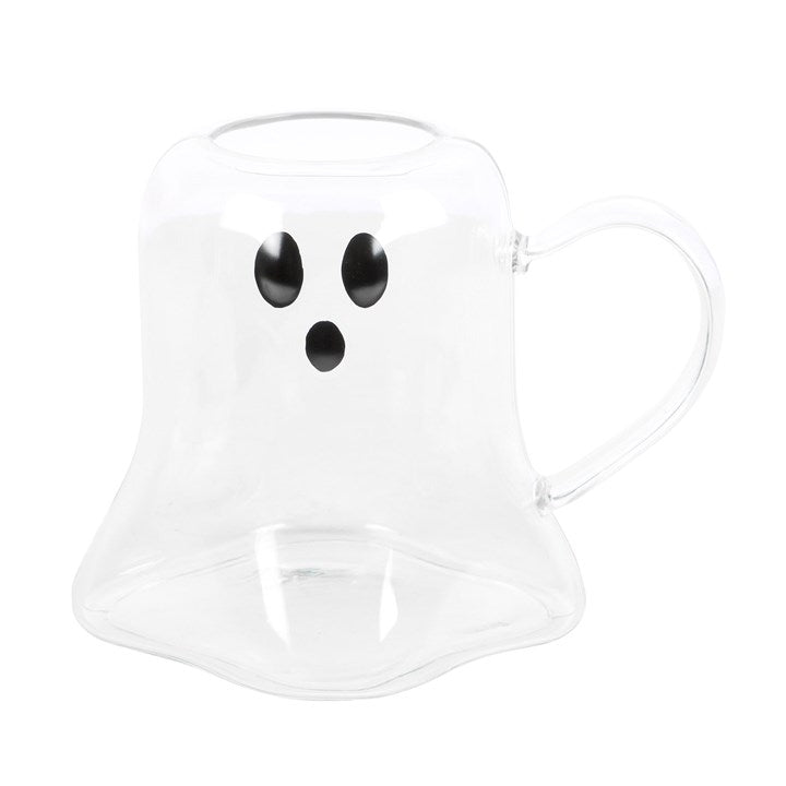 Tasse en verre en forme de fantôme