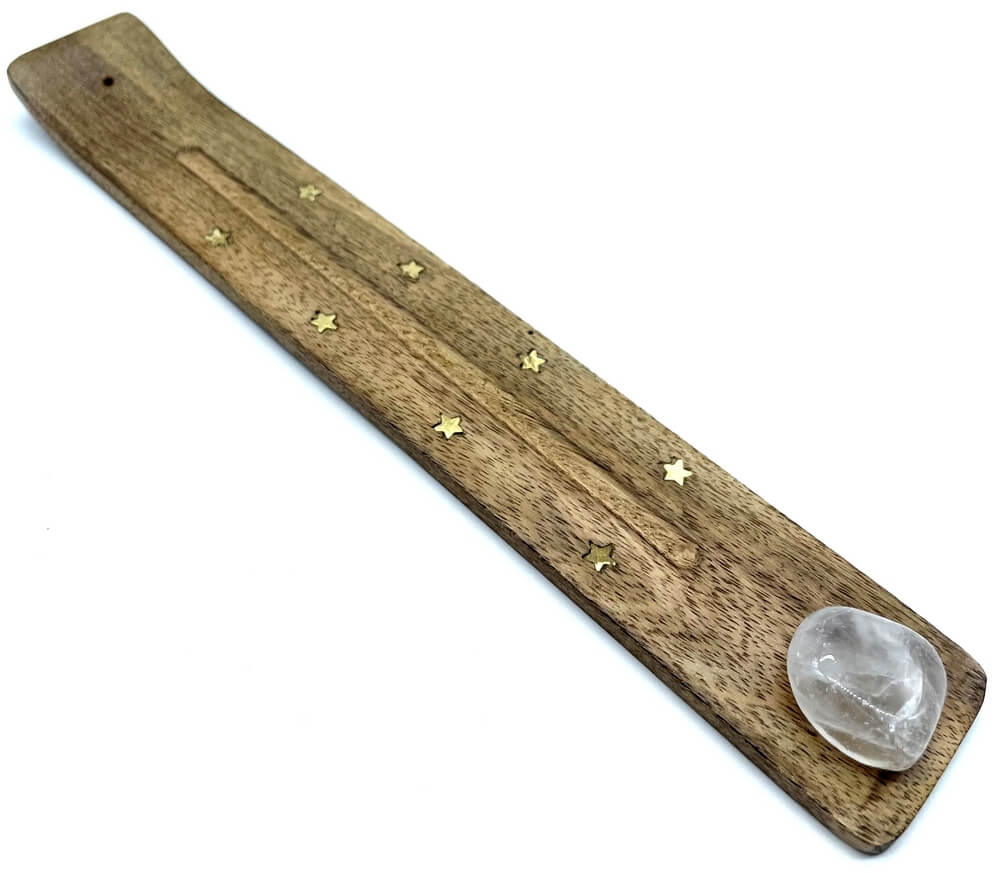 Porte-Encens Bois Ski 25cm