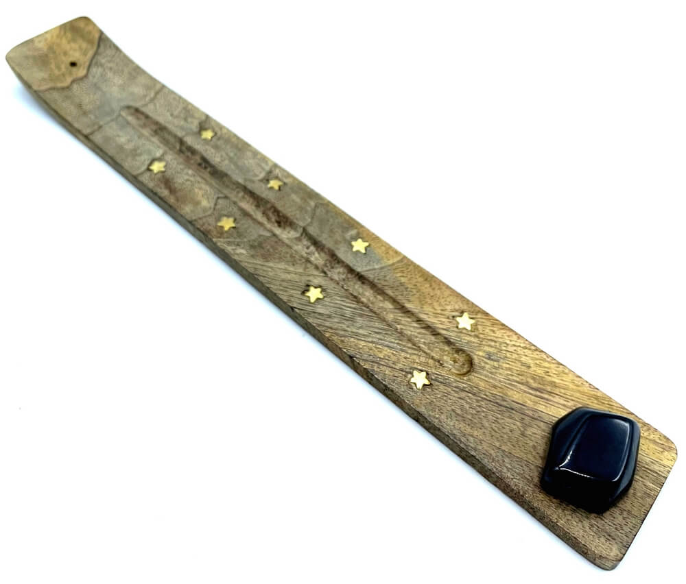 Porte-Encens Bois Ski 25cm