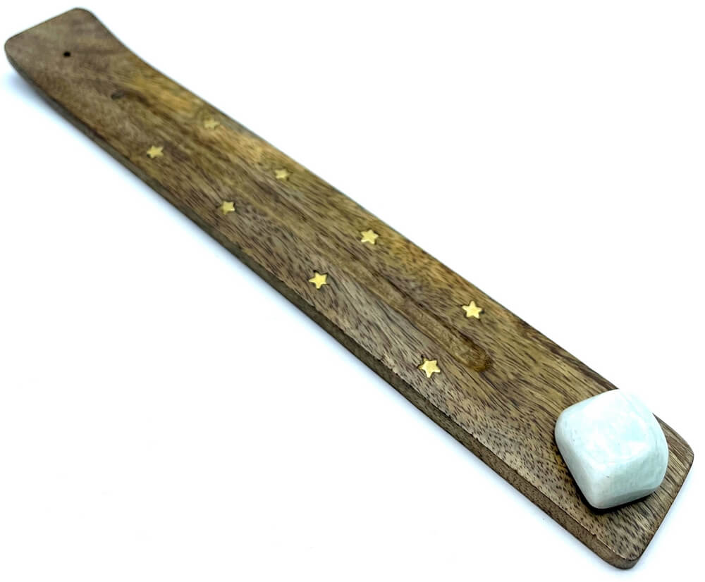 Porte-Encens Bois Ski 25cm