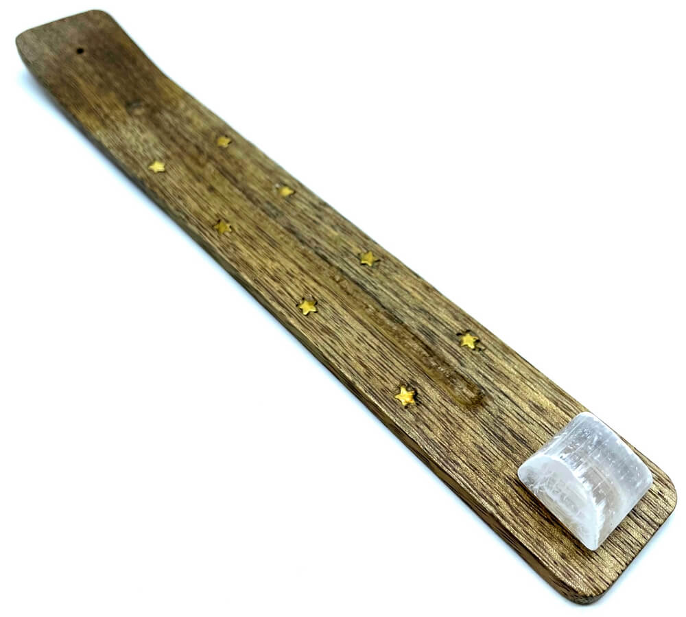 Porte-Encens Bois Ski 25cm