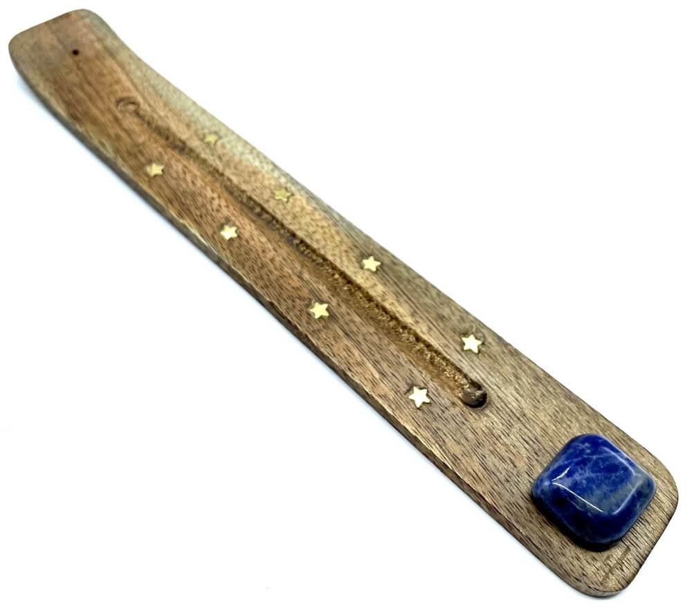 Porte-Encens Bois Ski 25cm