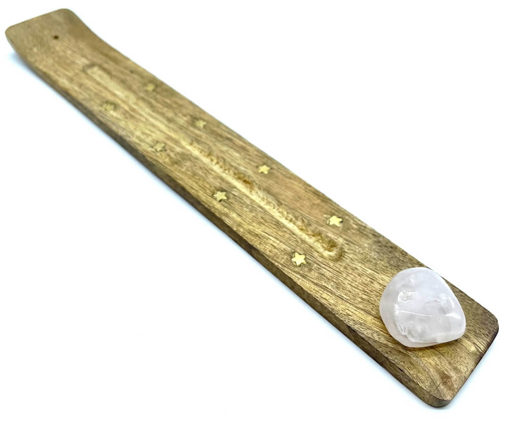 Porte-Encens Bois Ski 25cm