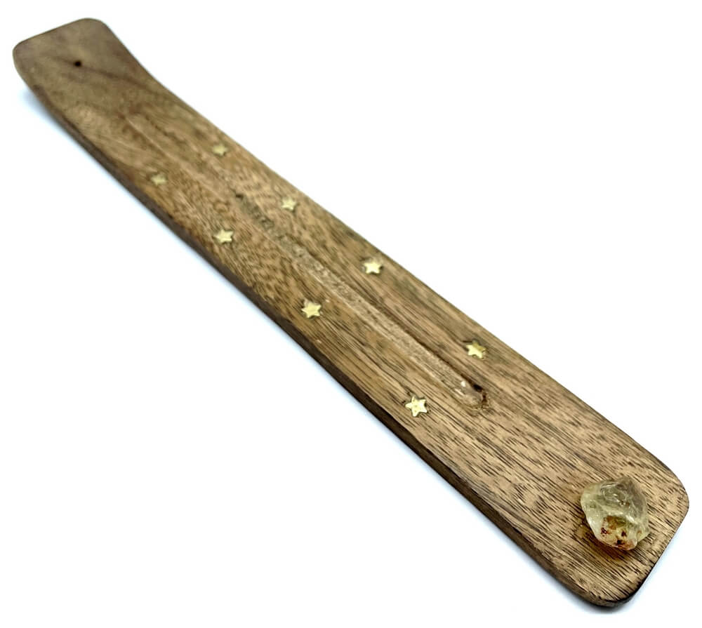 Porte-Encens Bois Ski 25cm