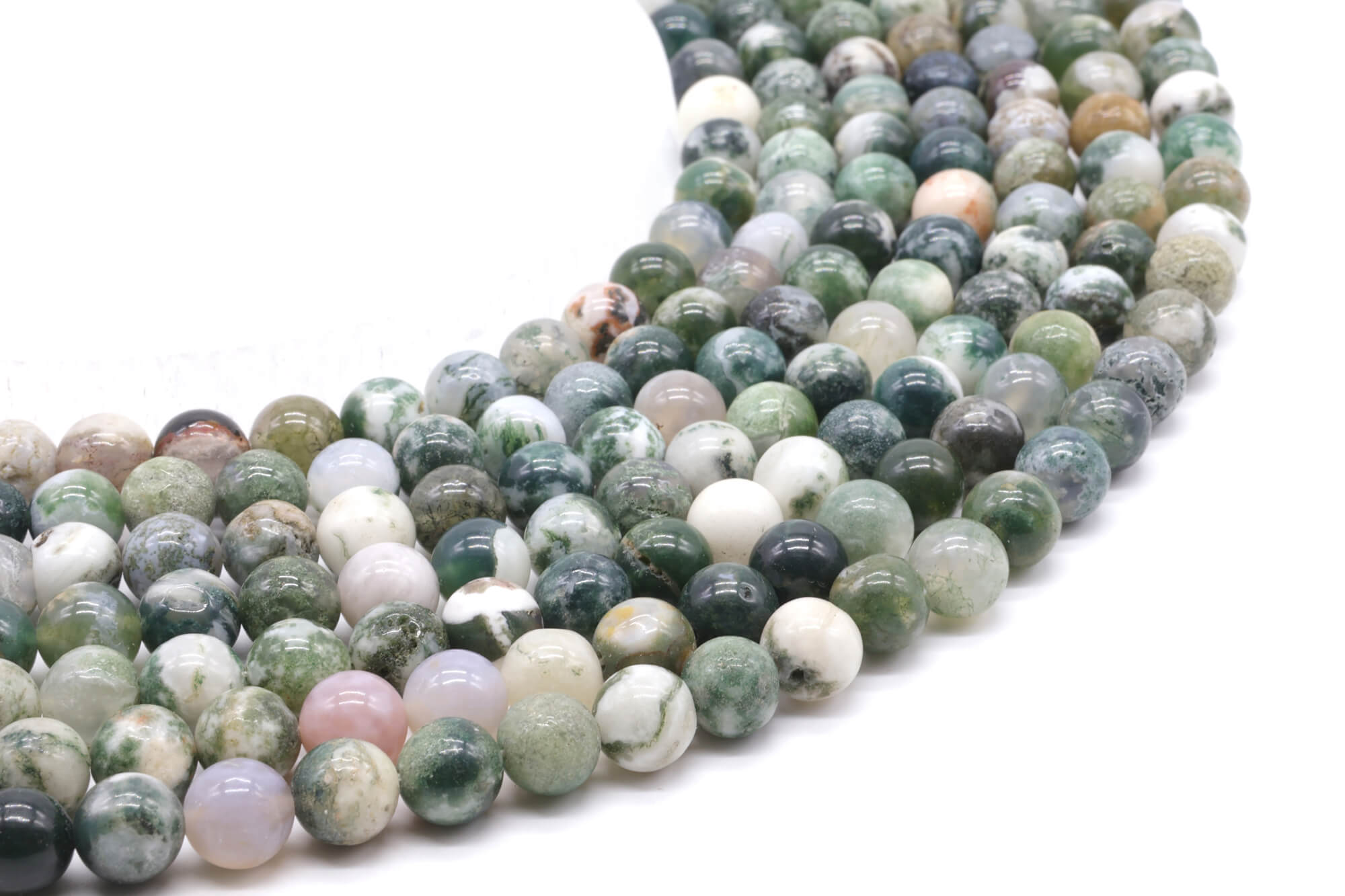 Perles Agate Arbre