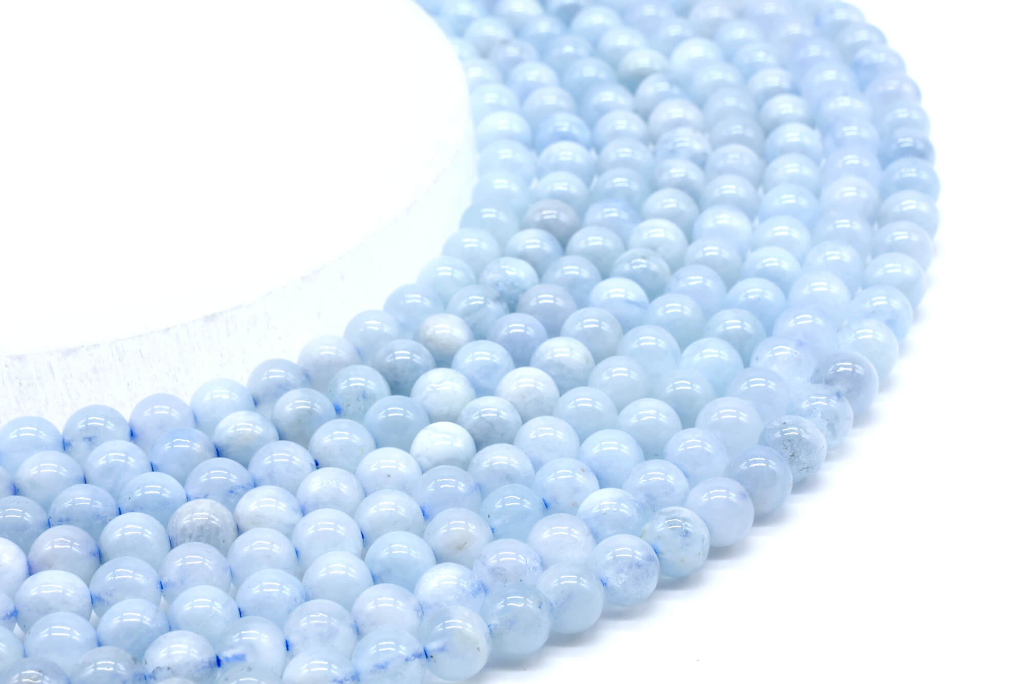 Perles Aigue Marine 'AA'
