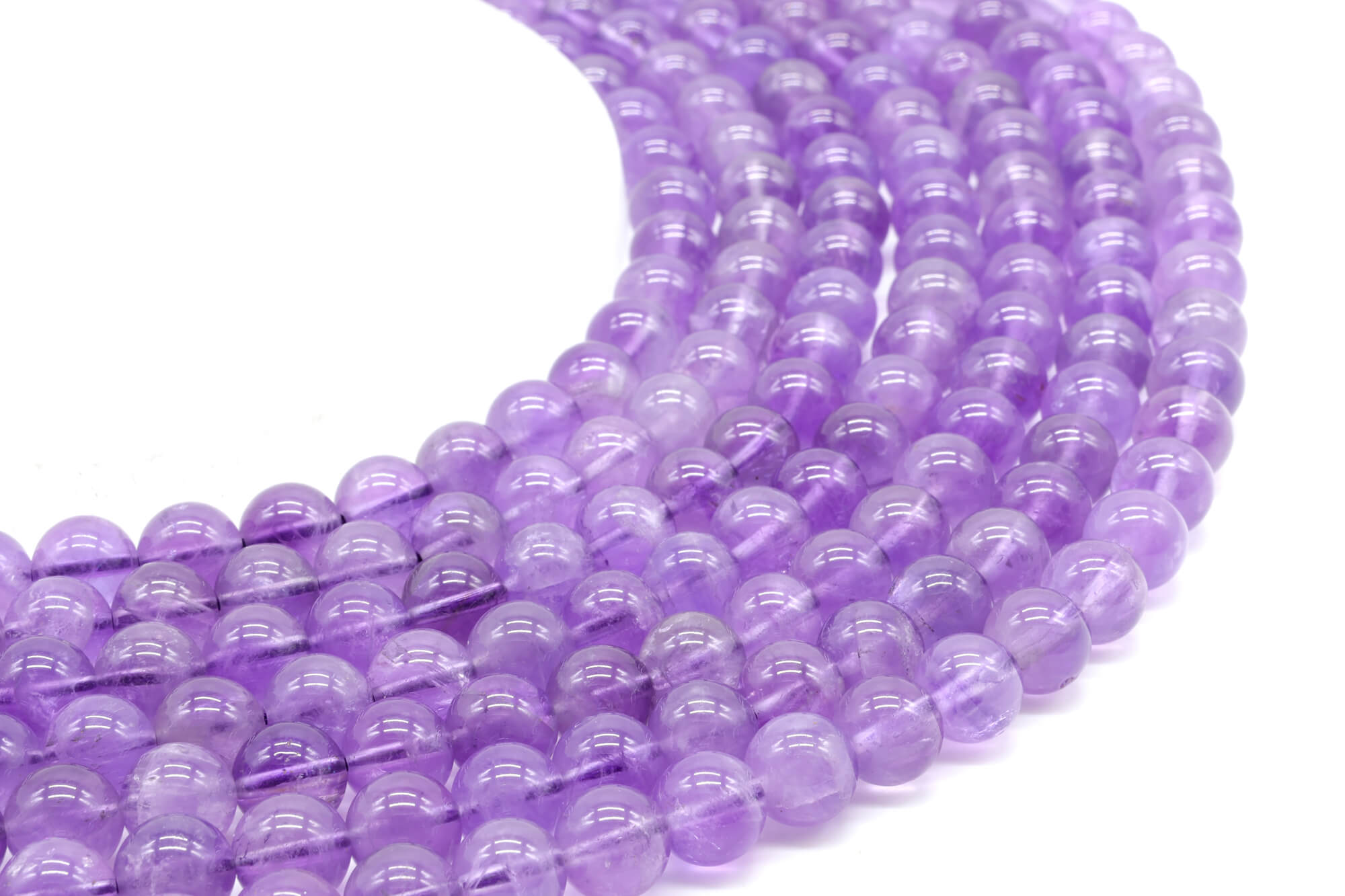Perles Améthyste 'Purple Light'