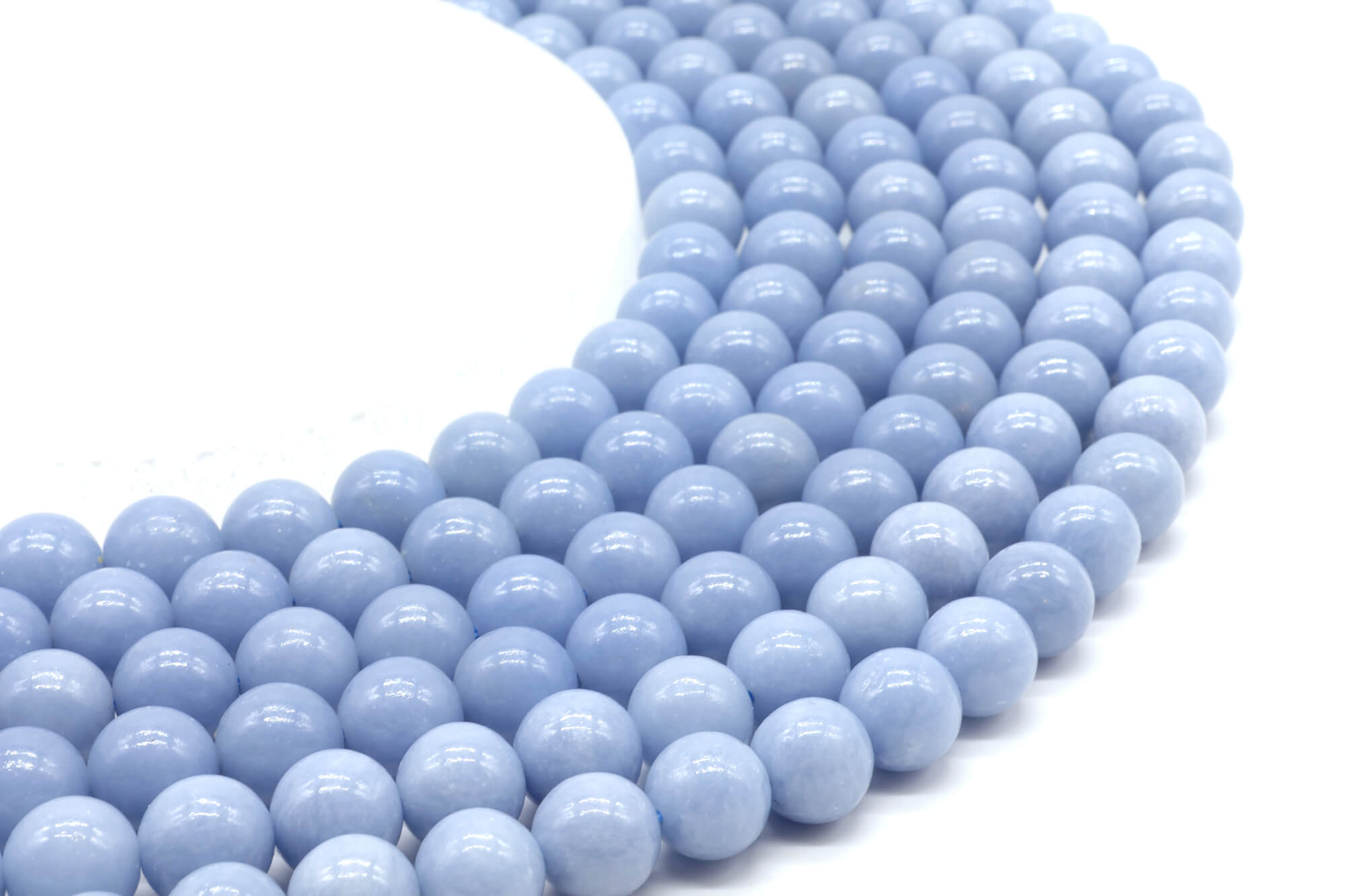 Perles Angélite