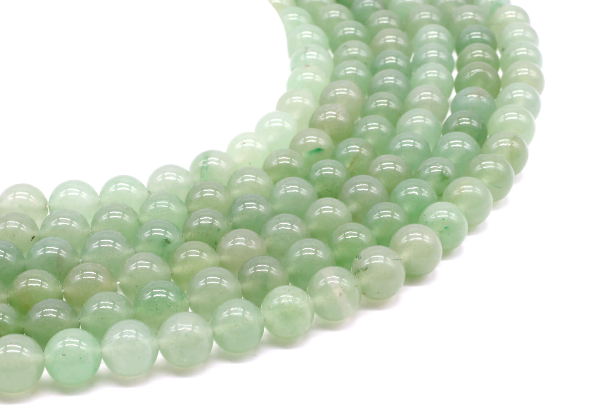 Perles Aventurine Verte