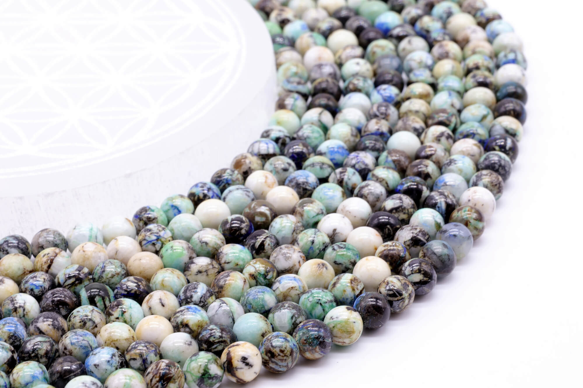Perles Baryte 'AAA'