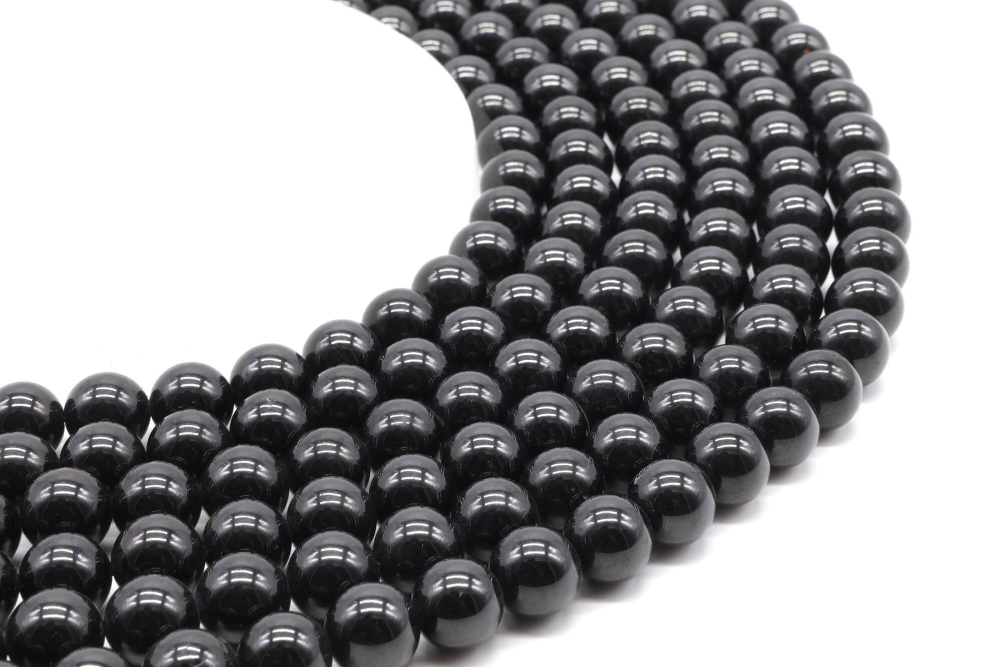 Perles Spinelle Noire