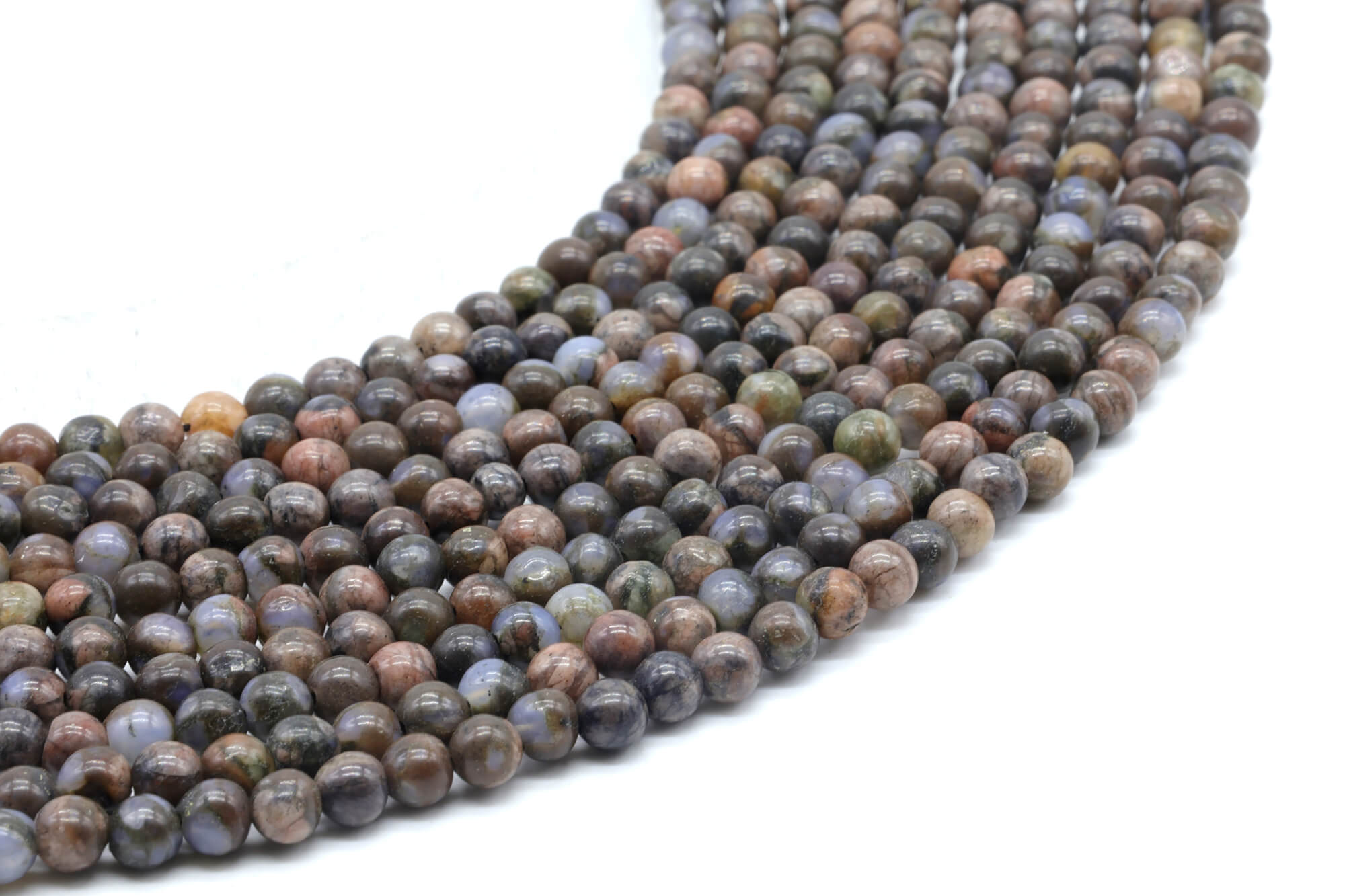 Perles Liberite 6mm ( lot de 10 )