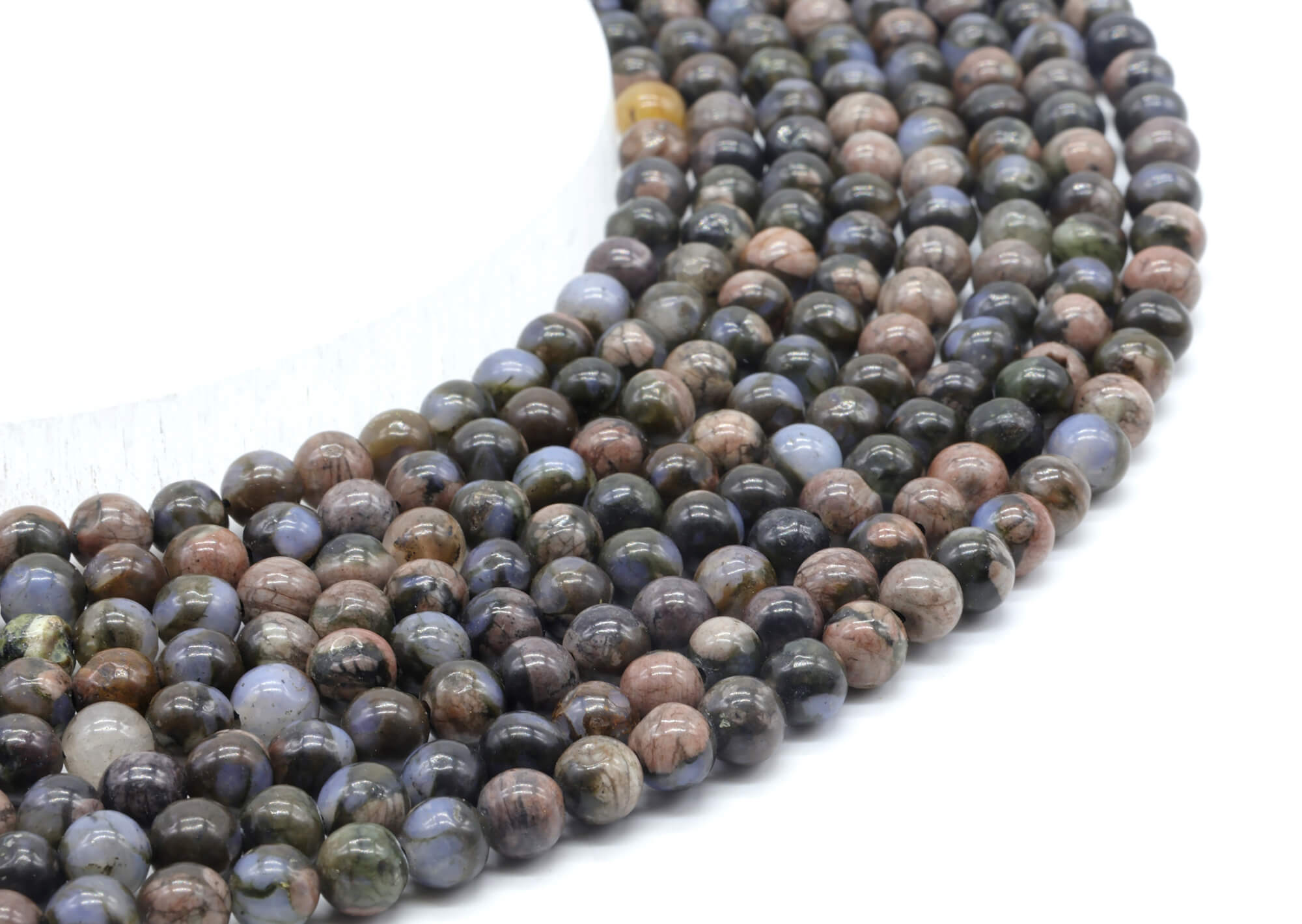 Perles Liberite 6mm ( lot de 10 )