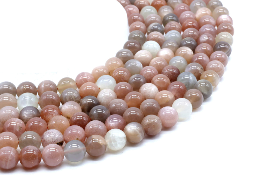 Perles de Lune Multi 6mm ( lot de 10 )