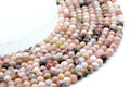 Perles Opale Rose 6mm ( lot de 10 )