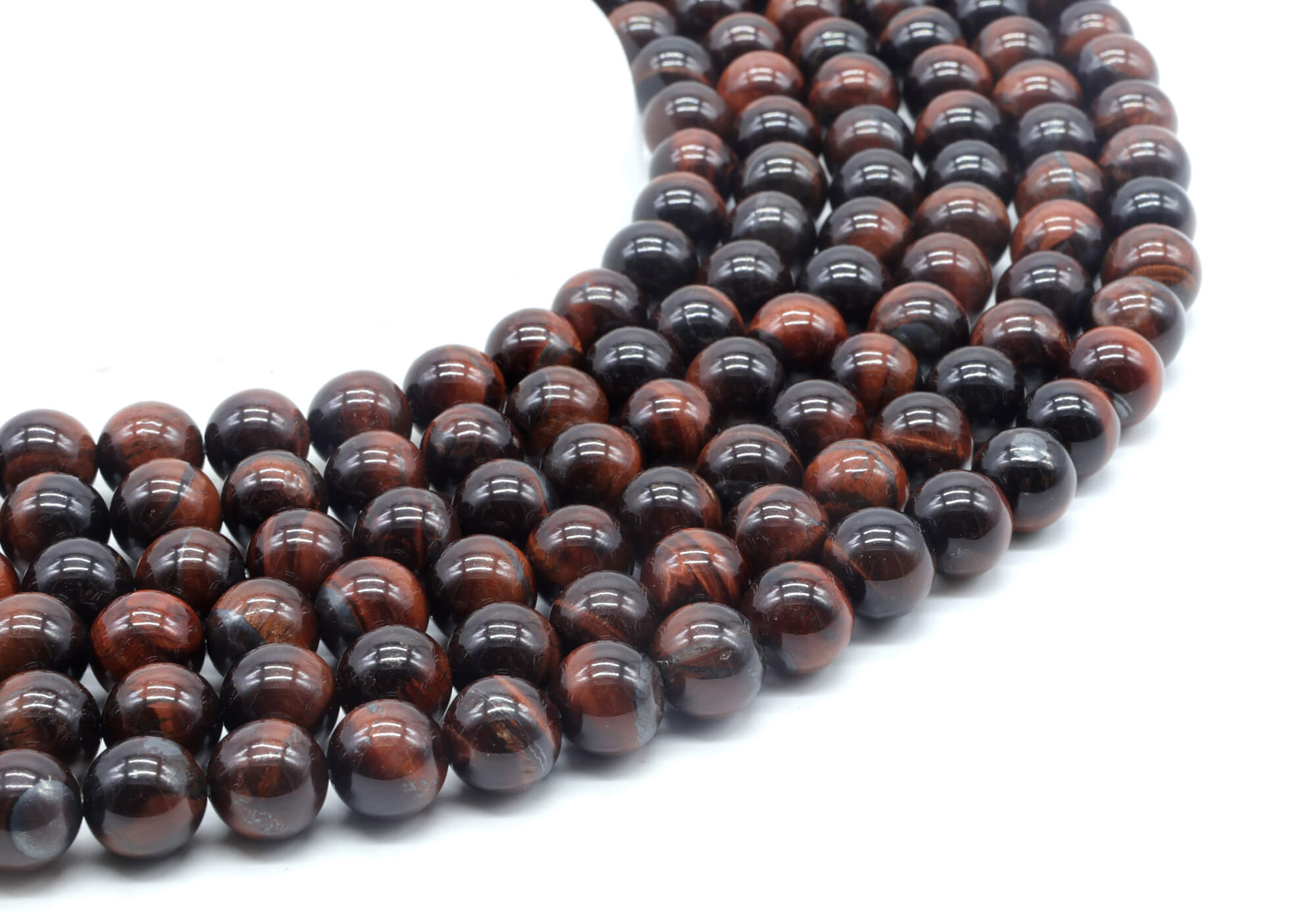 Perles Oeil de Taureau 6mm ( lot de 10 )