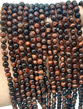 Perles Oeil de Taureau 6mm ( lot de 10 )