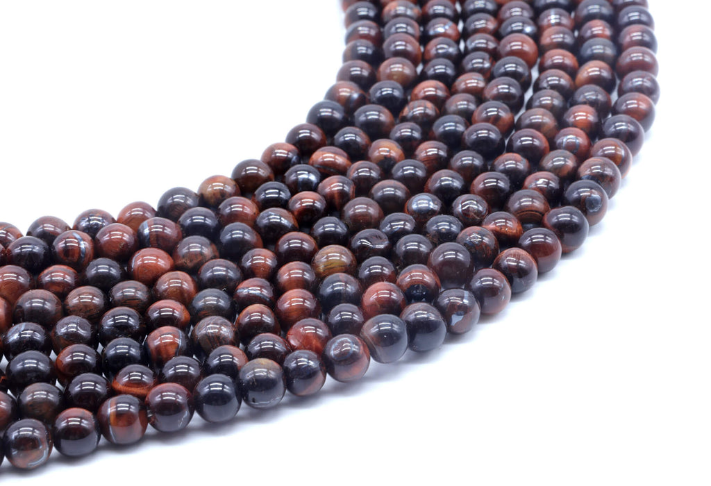 Perles Oeil de Taureau 6mm ( lot de 10 )