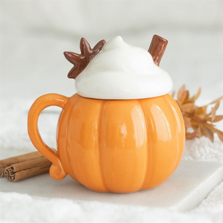 Tasse avec couvercle « Crème de potiron »