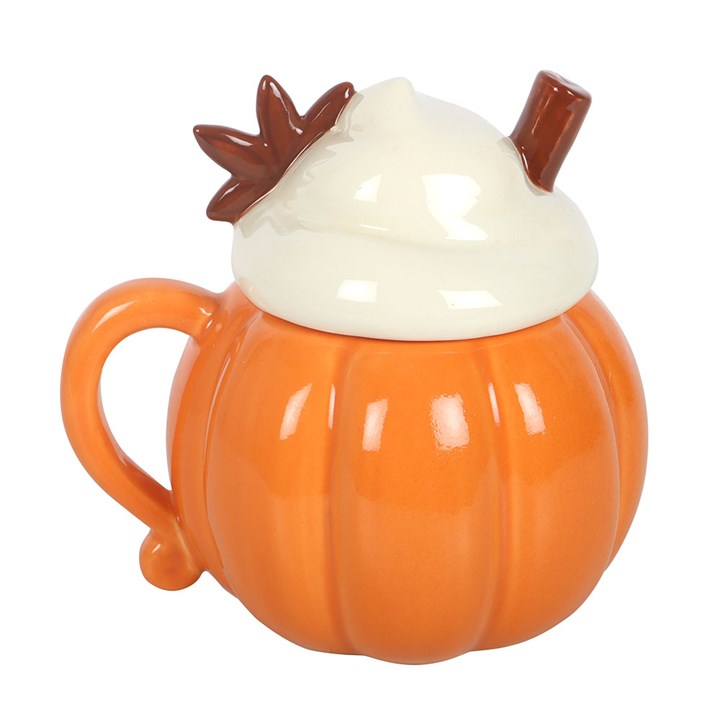 Tasse avec couvercle « Crème de potiron »
