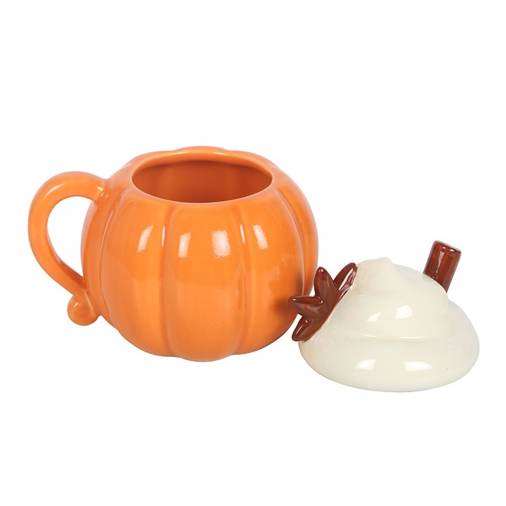 Tasse avec couvercle « Crème de potiron »