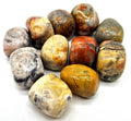 Agate Crazy Lace 'A' roulée