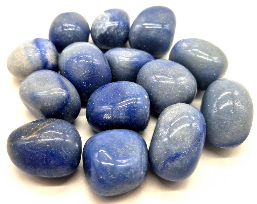 Aventurine Bleue 'AB' roulée