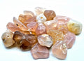 Calcédoine rose 'B' roulée
