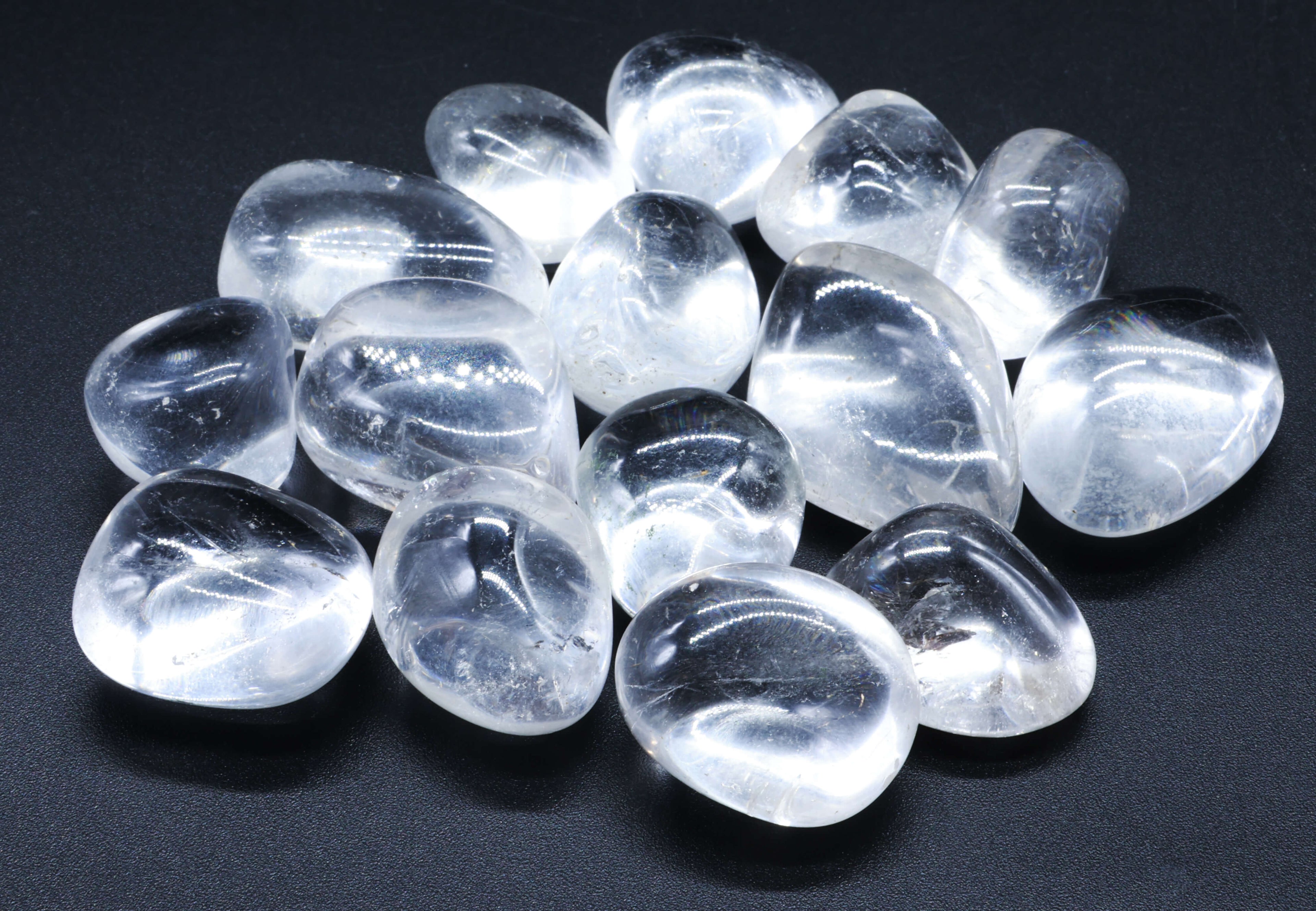 Cristal de Roche 'AA' roulée