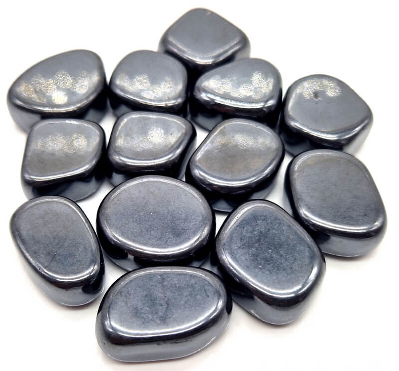Hematite 'AB' roulée