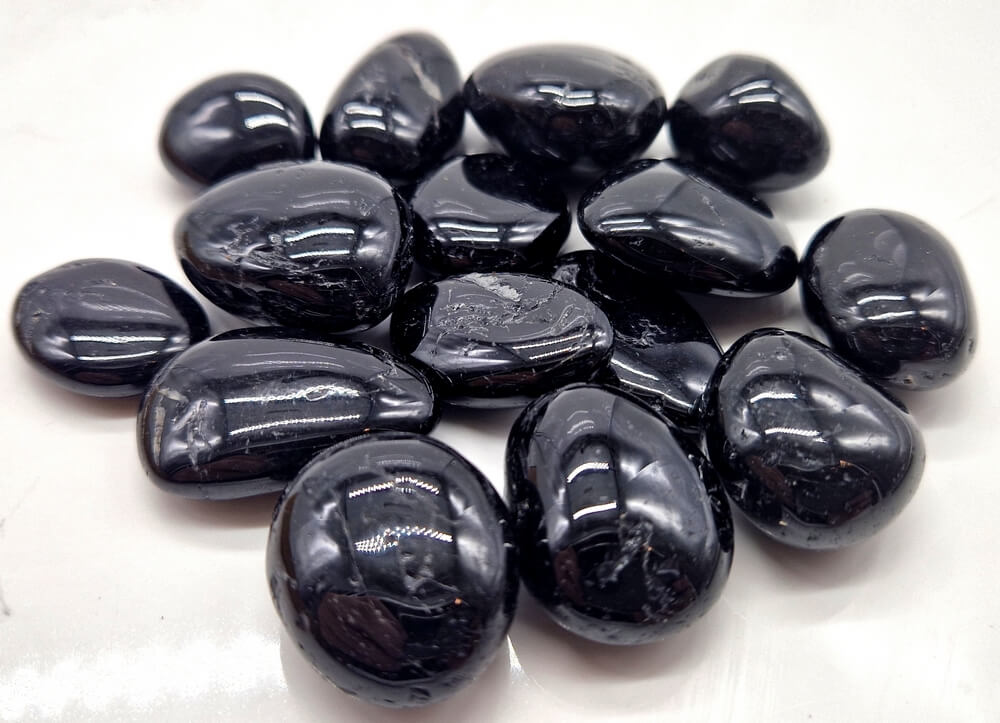 Tourmaline Noire 'AB' roulée