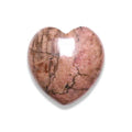Coeur Rhodonite marron
