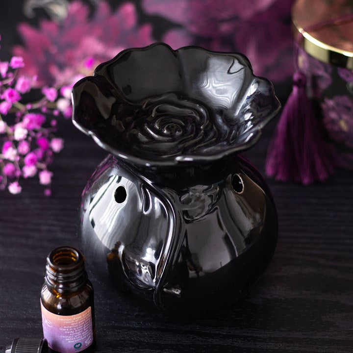 Brûleur à huile « Rose noire »