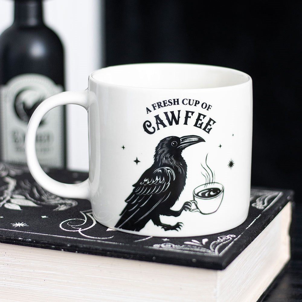 Tasse fraîche de Cawfee Raven Mug