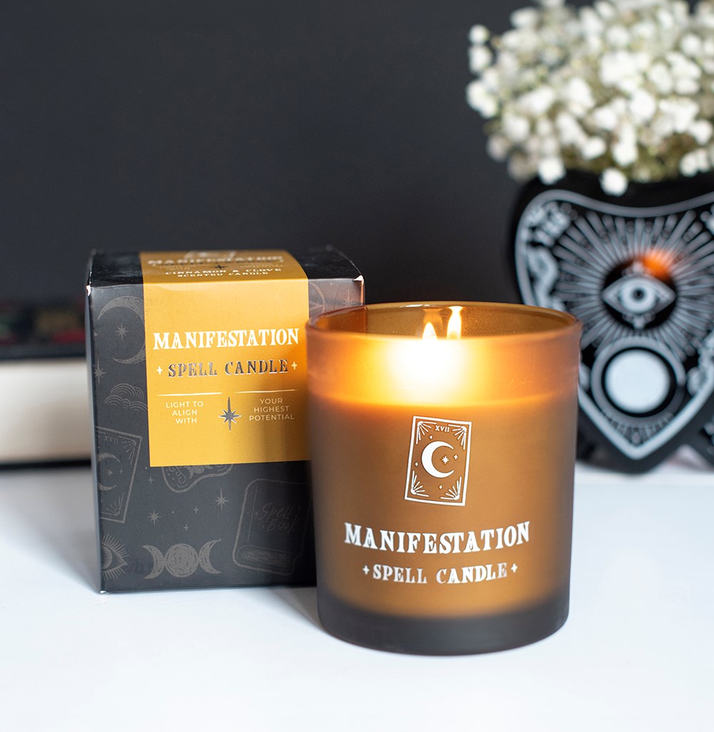 Bougie parfumée « Manifestation » à la cannelle et au clou de girofle