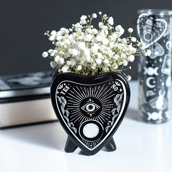 Vase à fleurs « Planchette » noir
