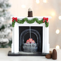 Brûleau à encens de reflux de cheminée de Noël
