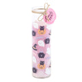 Bougie en tube « Pomme d'Halloween aux couleurs pastel »