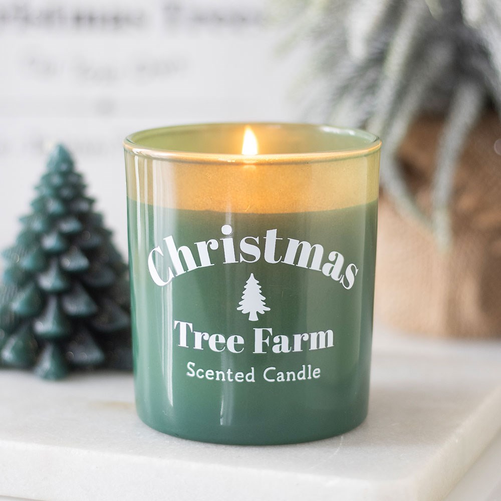 Bougie parfumée « Ferme de sapins de Noël »