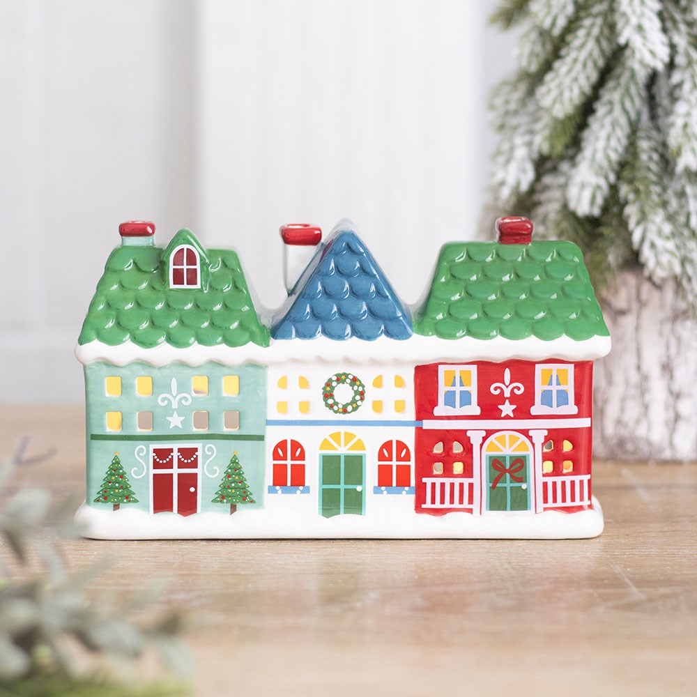 Porte-lanterne de Noël Street et Cône d’Encens