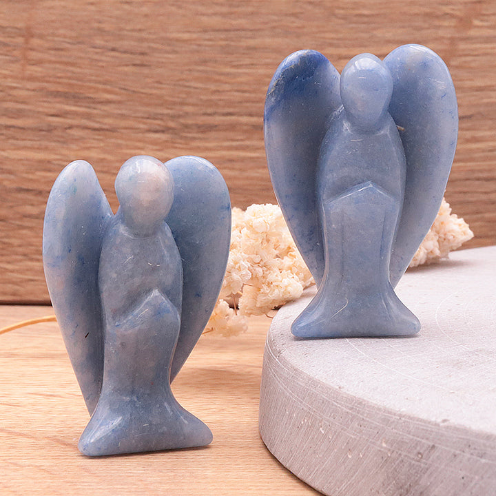 ANGE 50MM AVENTURINE BLEUE A