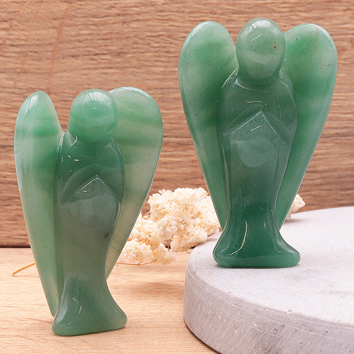 ANGE 75MM AVENTURINE VERTE A